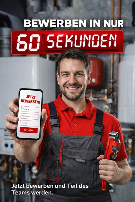 Bewerbung SHK Job Ratingen
